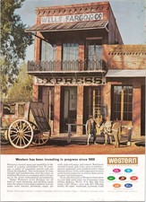 Western Gear Corporation 1964 Vintage Print Ad Wells Fargo Express
