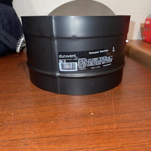 DuraVent 8DBK-DS 8" Inner Diameter - DuraBlack Stove Pipe - - Black