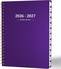 2026 Planner-2 Year Monthly Planner 2026-2027, JAN.2026 - DEC.2027, 8.5" x 11",