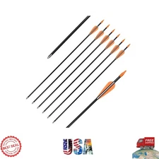 24-30 Inch Fiberglass Arrows for Youth Archers - Safe & Durable Practice Set