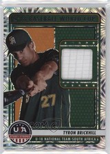 2023 Panini USA Baseball Stars & Stripes Fireworks Tyron Brickhill #U18-TB 1id5