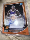 2025-26 Bowman Chrome Orange Shimmer Auto RC Khaman Malachi /25.#BCA-KM. 1:1,097