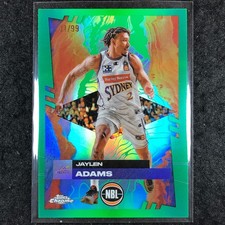 2024-25 Topps Chrome NBL JAYLEN ADAMS Base Green 31/99 #82