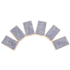 20pcs Soft Felt Wooden Blackboard Erasers for Effective Chalkboard Cleaning Set