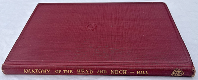 #ad #ad Anatomy of the Head and Neck by R. T. Hill 1946 HC Book Face Jaws Embryology $45.00