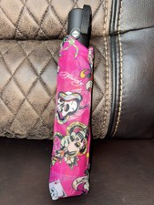 ED HARDY tattoo Love Kills Slowly Pink Umbrel...