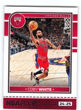 Coby White 2024-25 Chicago Bulls NBA Hoops Card No. 43