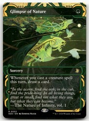 Glimpse of Nature 53/195 Secrets of Strixhaven: Mystical Archive Rare