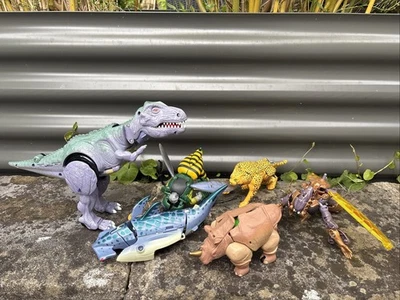 Transformers Beast Wars Action Figure Dino Bundle Collection Job Lot x 7 Hasbro - Image 1 of 4
