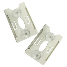  2 Pcs Stable Document Management Badge Display Holder Card Window