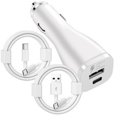 Original USB Fast Car Charger Type-C Cable For Samsung S26 S25 S24 FE S23 Ultra