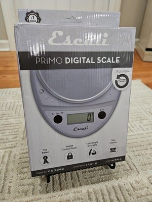 Escali Primo Digital Food Scale - White 