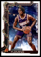 2025-26 Topps Holiday #H191 Rasheer Fleming