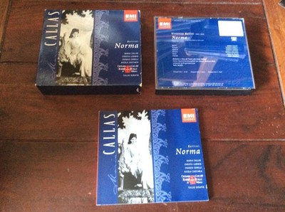 Bellini -  Norma  [2 CD Box] EMI  Callas, Ludwig, Corelli /  Mailand 1960