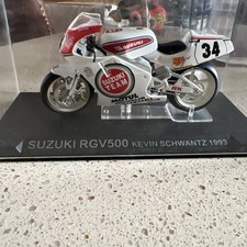KEVIN SCHWANTZ SUZUKI RGV500 1993 1:24 Deagostini Rare Motorcycle