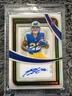 BLAKE CORUM 2024 Immaculate Rookie Shadowbox Signature  RC ON CARD Auto 25/49 SP