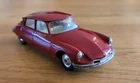 1960's VINTAGE CORGI TOYS No. 210S CITROEN DS 19 SALOON CAR RED DIECAST MODEL