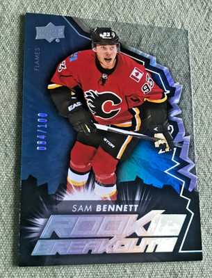 SAM BENNETT RC #64/100 ROOKIE BREAKOUTS RB5 UD S2 2015 FLORIDA PANTHERS