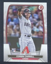 Corbin Carroll 2023 Bowman Rookie Card #73 Arizona Diamondbacks RC