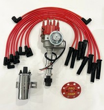 Oldsmobile 260307350403 455 Red Hei Distributor 8mm Plug Wires 45k Coil