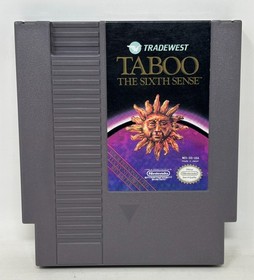 NES Nintendo - Taboo The Sixth Sense w/ Manual - Tested (1989)