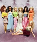 7 Vintage Barbies Birthstone Collection Sept Sapphire Barbie Kennel Care Barbie