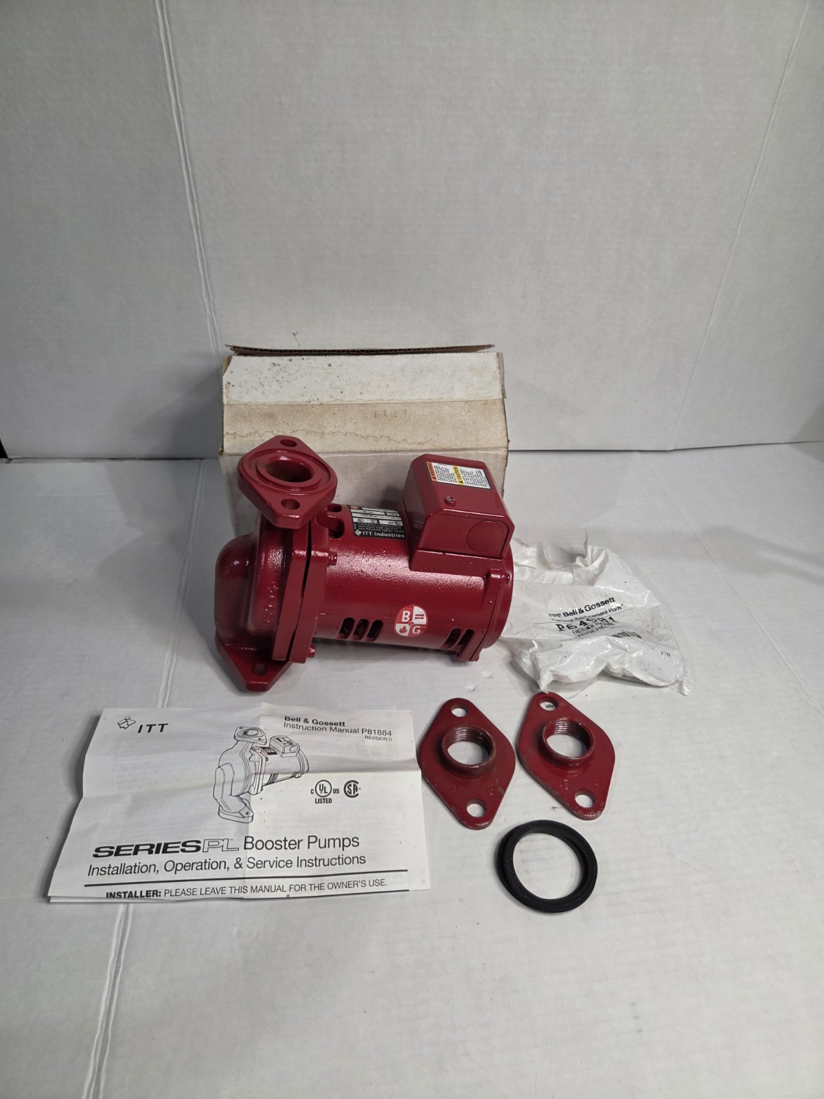 Bell & Gossett Pl36 1BL001 Iron Body Pump 1"