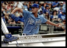 2017 Topps Update #US19 Eric Skoglund - Kansas City Royals - Rookie