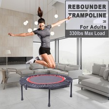 40 Inch Mini Exercise Trampoline for Adults or Kids - Indoor Fitness Rebounder T