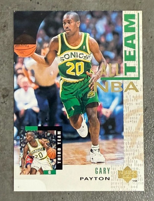 Gary Payton Upper Deck All Nba Team 1994 #25
