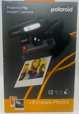 Polaroid - Flip Instant Camera  Color Film Bundle 8 Photos 