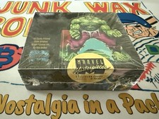 1992 Skybox Marvel Masterpieces Factory Sealed Box 36 Packs /350,000 Joe Jusko