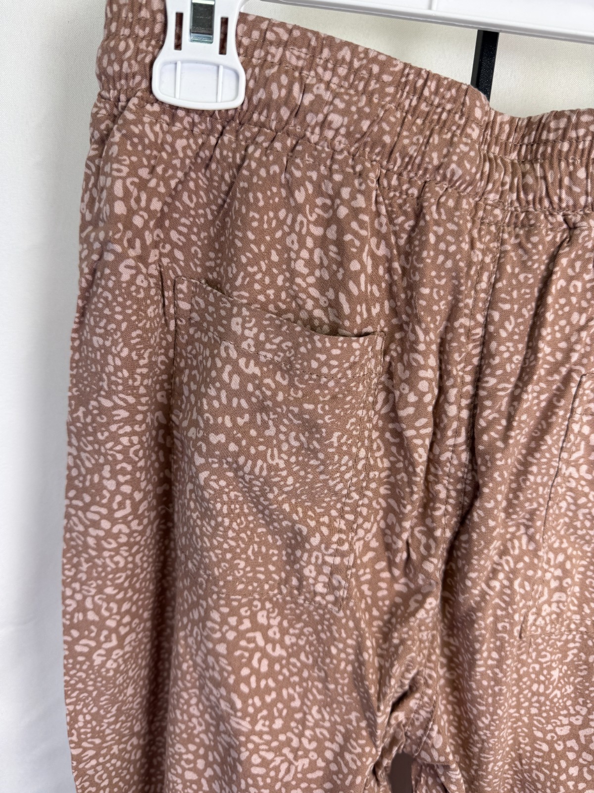 Thread & Supply Mauve Leopard Drawstring Jogger P… - image 8