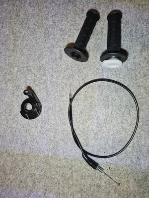 Gasgriff + Kabel Yamaha TTR Kawasaki KX 60 65 80 85 100 110 125
