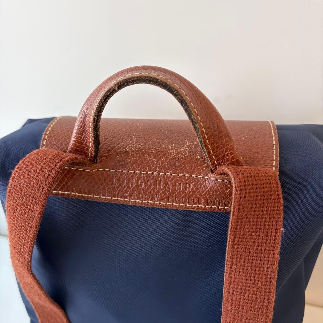 Longchamp Pliage Mini Backpack Navy Foldable Trav… - image 7