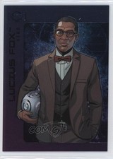 2025 Skybox Metal Universe Batman Harley Quinn FX 25/75 Lucius Fox #61 1p1a