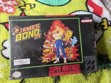 JAMES BOND JR SUPER NINTENDO USA SNES GAME NEW FACTORY SEALED ORIGINAL