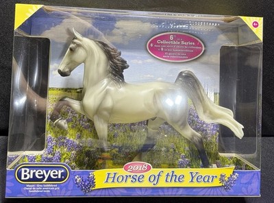 2018 Breyer Classics Mason #62058 Horse Of The Year Grey American Saddlebred!