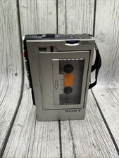 SONY CASSETT CORDER TCM-141. Movable item Showa Retro VINTAGE For Parts