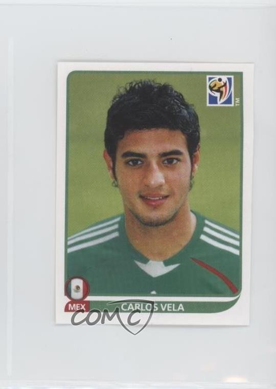 2010 Panini FIFA World Cup South Africa Album Stickers Carlos Vela #65 6l7