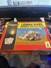 Warhammer 40K Leman Russ Imperial Battle Tank 1994 Sealed NIB OOP Space Marine