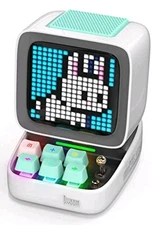 Divoom Ditoo-Pro Retro Pixel Art Bluetooth Speaker White (NEW)