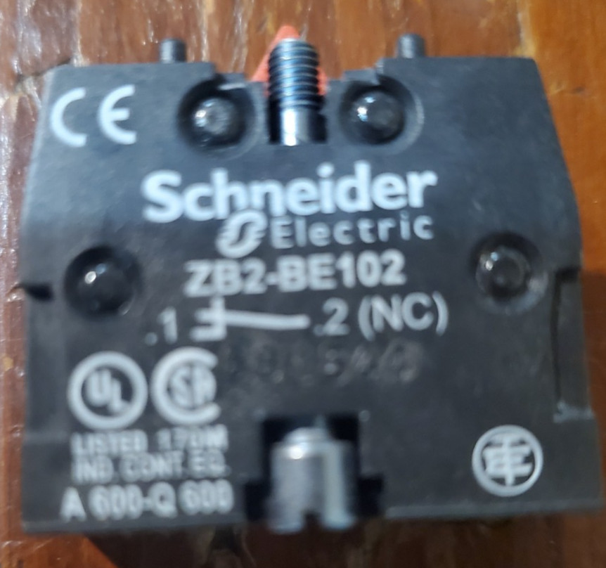Telemecanique ZB2-BE102 Schneider Block ZB2BE102 24968
