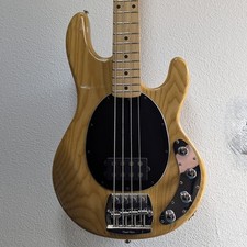 1996 Music Man StingRay EX Bass Japan Early Model Mute Bridge 2-Band EQ Ash Nat
