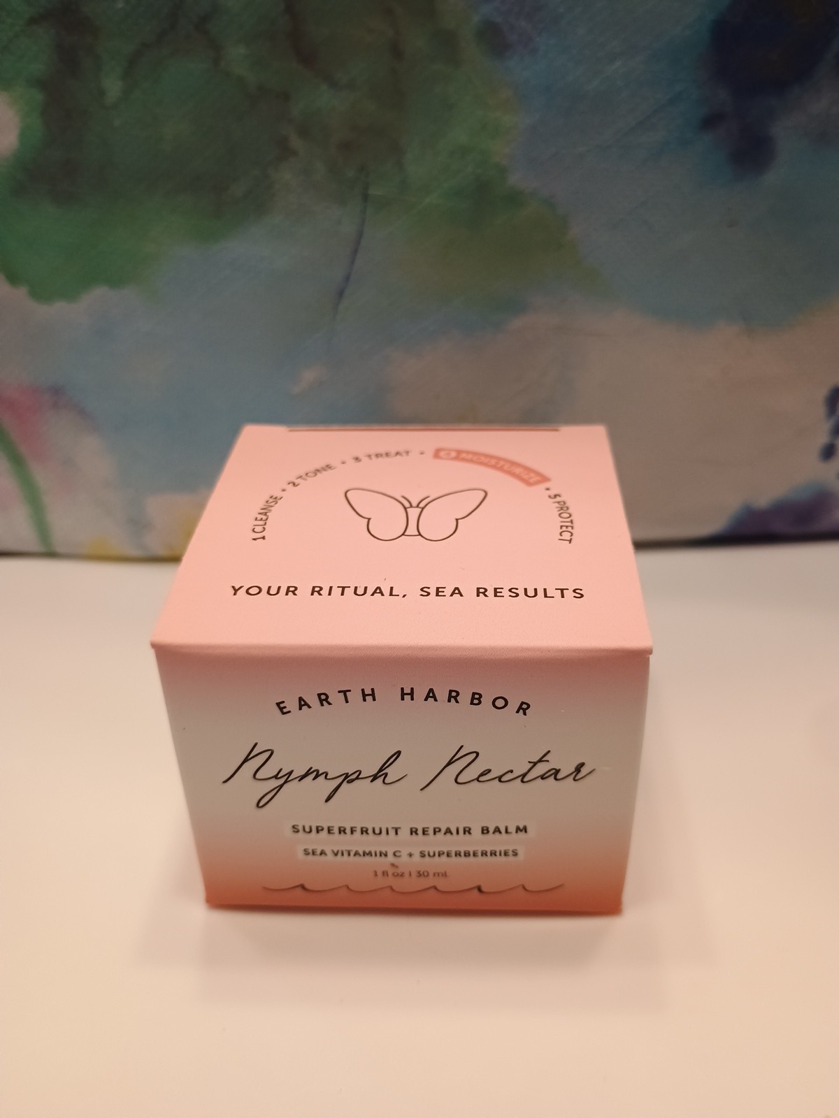 Earth Harbor Nymph Nectar Superfruit Radiance Balm. Full Siz