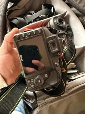 Nikon D3400 DSLR Camera With 2 Lenses, Charger, Battery, Box (No Extras Shown)