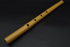 Japanische antike Vintage Shakuhachi Flöte Instrument Länge 55,0 cm Bambus...