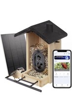 Smart Bird Feeder w/ Camera AI ldentify 11000 Bird, Solar Powered, Wireless NEW