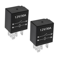 4 PCS 30A Starter Relay, 5 Pin 12 V Multi-Purpose Relays, Waterproof 5Pin, 2PCS