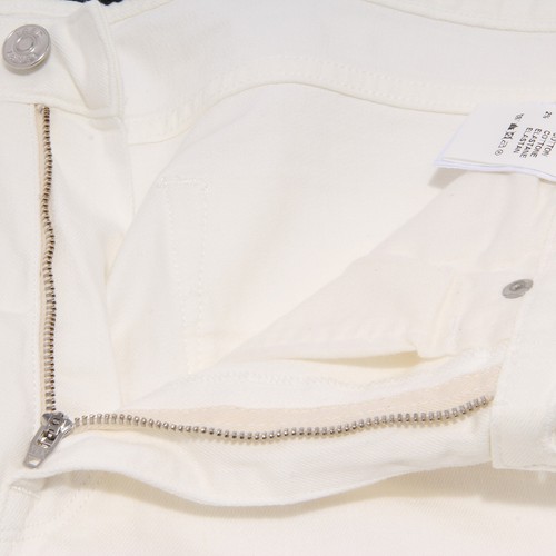 7911G jeans uomo bianco FRED PERRY denim pantaloni trousers men - Picture 3 of 4